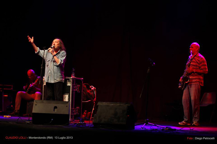 Claudio Lolli in concerto nazionale 2013 a Monterotondo 