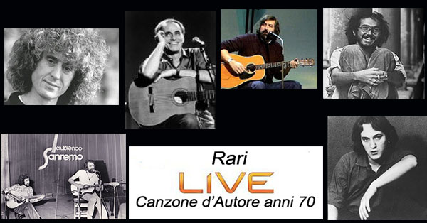rari audio anni 70 cantautori italiani